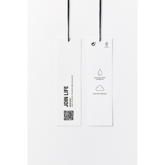 ZARA WIDE LEG MID RISE LOOSE FIT PANTS - Picture 6 of 6